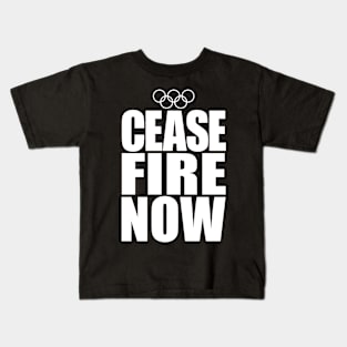 Cease Fire Olympics Kids T-Shirt